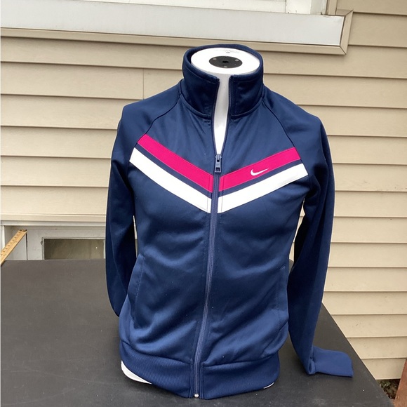 Nike Jackets & Coats The Athletic Dept Nike Blue With Pink And